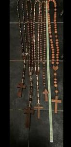Rozenkransen antiek van hout , grote exemplaren, Ophalen of Verzenden