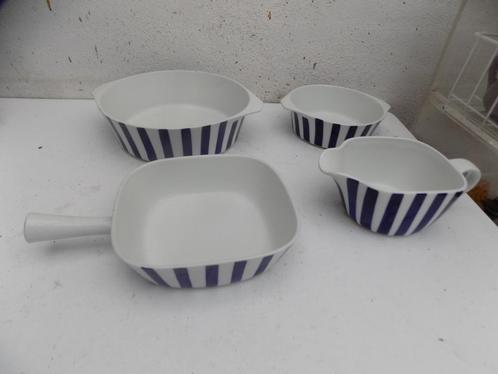 Deens keramiek Dan-lld Lyngby Porcelein kobaltblauw vintage, Huis en Inrichting, Woonaccessoires | Overige, Gebruikt, Ophalen of Verzenden