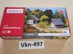 Vk-497 N Spoor 2 stuks Vakwerk huizen van Auhagen 14452, Hobby en Vrije tijd, Modeltreinen | N-Spoor, Nieuw, Brug, Tunnel of Gebouw