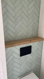 Mintgroene tegels 2m2 nieuw in doos, Doe-het-zelf en Verbouw, Tegels, Ophalen, Nieuw, Minder dan 20 cm, Minder dan 20 cm
