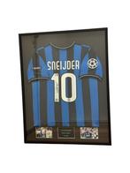 Wesley Sneijder gesigneerd Inter Milan ingelijst 09/10 shirt, Verzamelen, Sportartikelen en Voetbal, Shirt, Ophalen of Verzenden