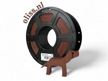 Nieuw! PLA BRUIN, choco 1kg, 3d filament 1,75mm 3d print   beschikbaar voor biedingen