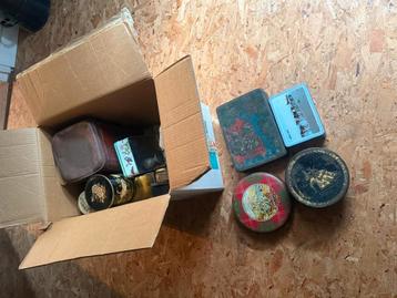 Vintage Blikken Verzameling beschikbaar voor biedingen