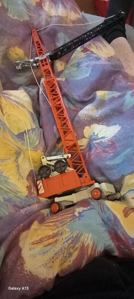 Hijskraan, Hobby en Vrije tijd, Modelauto's | Overige schalen, Zo goed als nieuw, Tractor of Landbouw, Ophalen of Verzenden