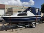 Kajuitboot 520 ICM Evinrude 25pk ETEC 2008 Kuiptent trailer, Watersport en Boten, Niet ingevuld, 10 tot 30 pk, Gebruikt, Niet ingevuld