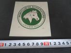 sticker Rotterdam Overschie Ponyclub DE SCHIERUITERS   paard, Verzamelen, Ophalen, Zo goed als nieuw, Bedrijf of Vereniging