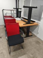 Vergadertafel met 11 stoelen, Huis en Inrichting, Ophalen, Gebruikt