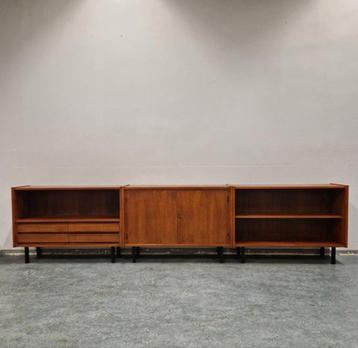 Modulair vintage dressoir 3 delige lowboard tvkast kast beschikbaar voor biedingen