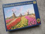 Legpuzzel molens en tulpen 1000 stukjes, Ophalen of Verzenden, 500 t/m 1500 stukjes, Legpuzzel, Zo goed als nieuw