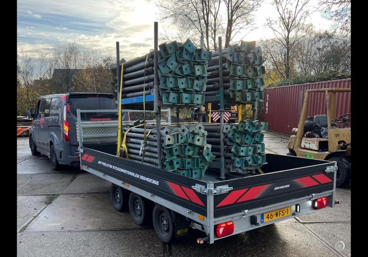 nr 3, bouwstempels, stutten, schroefstempels, stempels, Doe-het-zelf en Verbouw, Metalen, Gebruikt, IJzer, Ophalen of Verzenden