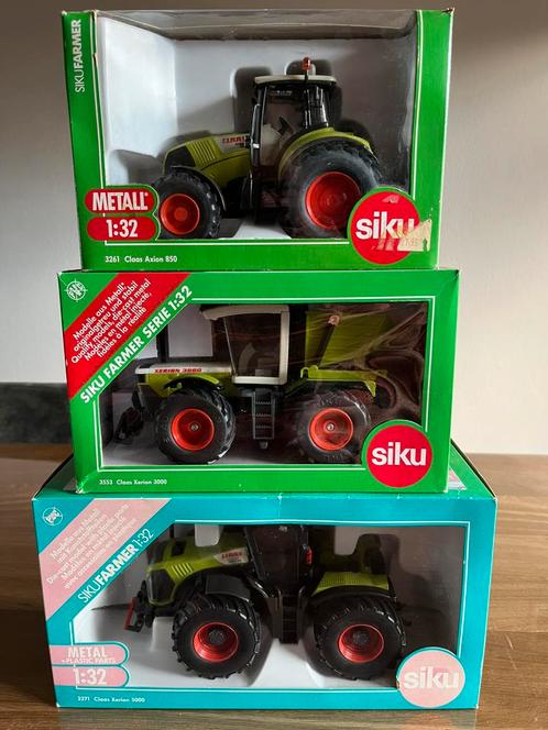 Claas tractors Axion 850 Xerion 3000 5000 nieuw, Hobby en Vrije tijd, Modelauto's | 1:32, Nieuw, Tractor of Landbouw, SIKU, Ophalen of Verzenden