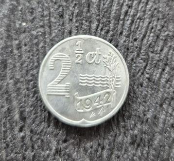 1942 oorlogsgeld zink is een replicaverzamelmunt beschikbaar voor biedingen