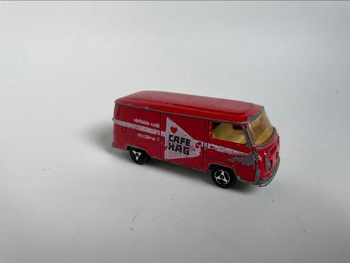 model Volkswagen VW bus busje T2 Fourgon rood majorette 1/60, Hobby en Vrije tijd, Modelauto's | 1:50, Gebruikt, Auto, Majorette