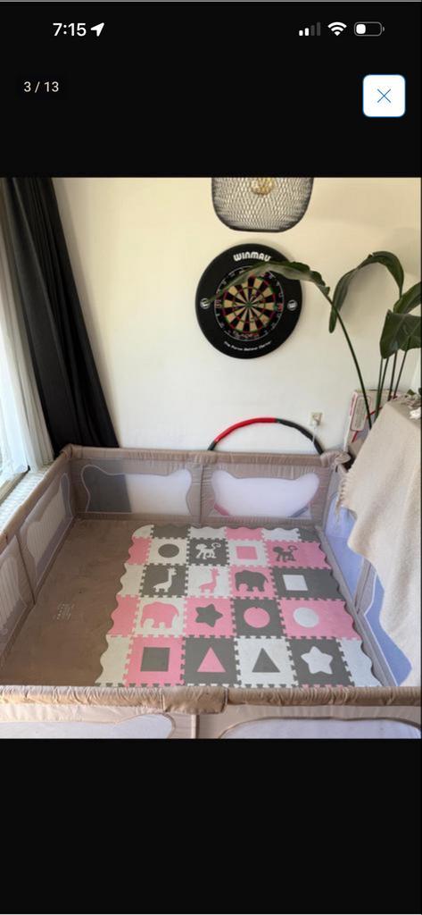 Speelmat schuim - dieren motief, Kinderen en Baby's, Kinderkamer | Complete kinderkamers, Zo goed als nieuw, Jongetje of Meisje