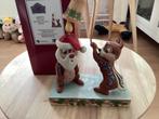 Disney traditions chip en dale kerst met doos en tag, Ophalen, Zo goed als nieuw