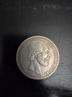 Zilveren 2,5 gulden willem 3 , 1850., Postzegels en Munten, Munten | Nederland, Ophalen, Koning Willem III, 1 gulden, Zilver