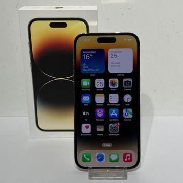 iPhone 14 Pro 256GB Gold Compleet in Doos Accu:85% beschikbaar voor biedingen
