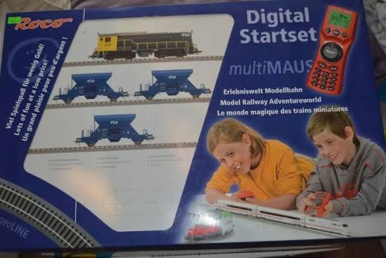 Roco digitale startset + baanuitbreidingssets B,C,D,E, Hobby en Vrije tijd, Modeltreinen | H0, Zo goed als nieuw, Treinset, Gelijkstroom
