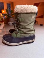 Sorel Snow Boots | groen zwart | maat 35 Waterproof, Kleding | Dames, Schoenen, Snowboots, Gedragen, Groen, Sorel