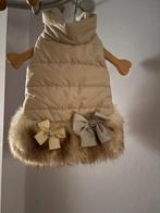 Exclusief winterjasje-crème, faux fur rand ,Swarovski- nieuw, Dieren en Toebehoren, Ophalen of Verzenden, Nieuw, Hondenjas