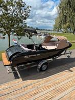 Beauty 540 honda 15pk bwj 021 inc trailer luxe opties, Watersport en Boten, Ophalen, 10 tot 30 pk, Zo goed als nieuw, 3 tot 6 meter
