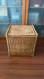 Opbergmand riet, Huis en Inrichting, Woonaccessoires | Kisten, Ophalen, Gebruikt, 50 tot 75 cm, Minder dan 50 cm
