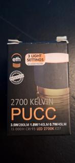 PUCC LED Lamp - 3 Lichtstanden - 2700 Kelvin, Ophalen of Verzenden