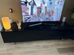 Zwarte Glans TV Meubel, Huis en Inrichting, Kasten | Televisiemeubels, Ophalen, Kunststof, Gebruikt, 200 cm of meer