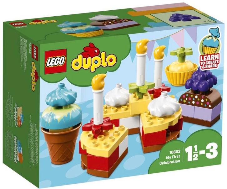 Lego Duplo Mijn eerste feest - Taartjes bouwen!, Kinderen en Baby's, Speelgoed | Duplo en Lego, Gebruikt, Duplo, Complete set
