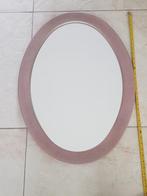 Ovale wand spiegel, Minder dan 100 cm, 50 tot 75 cm, Ophalen, Ovaal