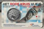 Rode Kruis Vijfje 2017 UNC Coincard, Ophalen of Verzenden, Koning Willem III, Euro's, Losse munt