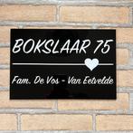 Naamplaat / naambord / huisbord / huisnummer € 33,95, Verzenden, Agata de Bruynkade 25 Rotterdam, Nieuw, Familiestickers