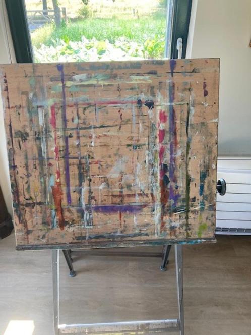 Reply tekentafel/schildertafel ontwerp Rietveld en Kramer, Doe-het-zelf en Verbouw, Tekentafels, Gebruikt, Minder dan 130 cm, Ophalen