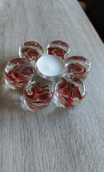 Waxinelichthouder bloem, Huis en Inrichting, Ophalen of Verzenden, Zo goed als nieuw, Overige materialen, Minder dan 25 cm