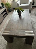 Salontafel van massief hout, Ophalen, Gebruikt, 100 tot 150 cm, 50 tot 100 cm