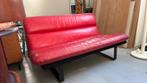Kho Liang Ie voor Artifort bank, vintage lage sofa leer, Huis en Inrichting, Banken | Bankstellen, Ophalen, Gebruikt, Leer