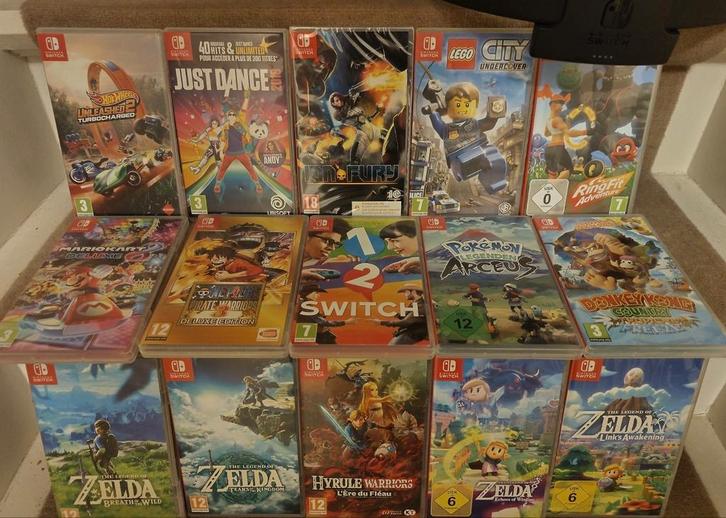 Switch games, Spelcomputers en Games, Games | Nintendo Switch, Zo goed als nieuw, 3 spelers of meer, Vanaf 3 jaar, Ophalen of Verzenden
