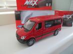 Welly Mercedes Sprinter Personen bus  11 cm lang, Hobby en Vrije tijd, Modelauto's | 1:43, Ophalen of Verzenden, Nieuw, Bus of Vrachtwagen