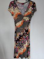 Liv dames jurk met vintage bloemen print motief en veter, Maat 38/40 (M), Overige kleuren, Ophalen of Verzenden, Zo goed als nieuw