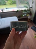 Hamster voerbakjes, tunnel, huisje en transportbakje, Ophalen, Zo goed als nieuw