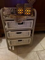 Rotan ladenkastje, Huis en Inrichting, Kasten | Ladekasten, Ophalen, Minder dan 50 cm, Gebruikt, Bohemian