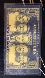 Gelamineerd Bankzitters One Dollar Biljet - Ziggodome 2026, Ophalen of Verzenden, Nieuw