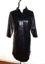 aparte Geisha leatherlook leren jurk maat 36, Kleding | Dames, Geisha, Zwart, Ophalen of Verzenden, Zo goed als nieuw
