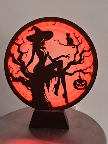 Halloween Lamp - RGB LED - Ø20cm beschikbaar voor biedingen