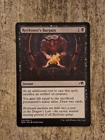 Reckoner's Bargain - Magic the Gathering  beschikbaar voor biedingen
