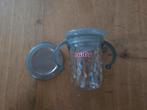 Nuby Wonder cup 240ml grijs 6+ maanden, Ophalen of Verzenden, Zo goed als nieuw, Overige typen