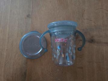 Nuby Wonder cup 240ml grijs 6+ maanden beschikbaar voor biedingen