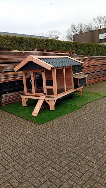 Kippenhok Douglas, Veranda Villa, 150x250cm,  ACTIE beschikbaar voor biedingen