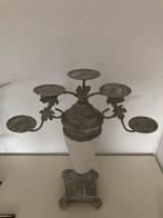 Brocante Kandelaar - Sfeervol & Uniek, Antiek en Kunst, Curiosa en Brocante, Ophalen of Verzenden