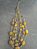 Groene ketting, Sieraden, Tassen en Uiterlijk, Kettingen, Overige materialen, Verstelbaar, Ophalen of Verzenden, Zo goed als nieuw